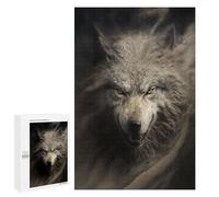 Puzzle Per Adolescenti 1000 PCS Wolf's Roar Wild Spirit Puzzle Per Adulti Giochi Rilassanti Gara Di Velocità Manuale Sfida Da Completare 1000 PCS