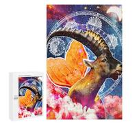 Puzzle Per Adolescenti 1000 PCS Zodiac Dreamscape Aries Butterfly Nebula Puzzle Per Adulti Giochi Per Famiglie Decorazione Per La Casa Regali Di Natale E Compleanno 1000 PCS