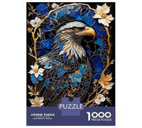 Puzzle Per Adolescenti 1000 Pezzi Abstract Eagle Kintsugi Puzzle Fai Da Te Giocattoli Staycation Passatempo Regali Unici Di Compleanno E Natale 70x50cm/1000pcs