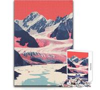 Puzzle per adolescenti 1000 pezzi Alaska Nature Art Gioco di sfida unico Regali per donne Idee regalo Dimensioni 50x75cm