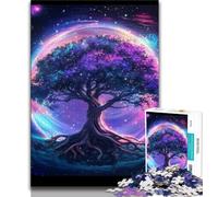 Puzzle per adolescenti 1000 pezzi Albero della vita 1000 pezzi per adulti sfida di intelligenza cerebrale giocattoli avvincenti per la decorazione della casa 75x50cm