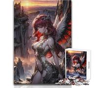 Puzzle per adolescenti 1000 pezzi Ali d'angelo Regina della Terra Rompicapo Giochi per famiglie Attività per la famiglia Idee regalo Dimensioni 50x75cm