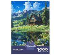 Puzzle Per Adolescenti 1000 Pezzi Alpine Refuge Puzzle Per Adulti Gioco Pratico Decorazione Perfetta Compleanni E Regali 70x50cm/1000pcs