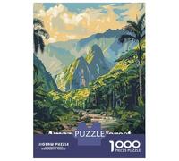 Puzzle Per Adolescenti 1000 Pezzi Amazon Rainforest Peru Travel Puzzle Per Adulti Gioco Rompicapo Corsa Di Velocità Delle Mani Attività Divertenti A Casa 38x26cm/1000pcs