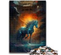 Puzzle per adolescenti 1000 pezzi Animali Cavalli per bambini dai 14 anni in su Sfida educativa Attività divertenti a casa, regali di compleanno, regali di viaggio 50x75cm