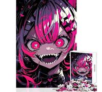 Puzzle per adolescenti 1000 pezzi Anime Monster Girl Giocattoli antistress Idee regalo Giochi per famiglie Adatto per la decorazione della scrivania Dimensioni 38x52cm