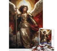 Puzzle per adolescenti 1000 pezzi Arcangelo Raffaele Decorazione per la casa Giocattoli Regali di compleanno per gioco educativo Migliorare l'amore tra coppie (dimensioni 38x52cm)