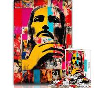 Puzzle per adolescenti 1000 pezzi Arte cristiana 1000 pezzi per adolescenti, ammazza il tempo durante le vacanze con pezzi completamente interconnessi di forma casuale 50x75cm