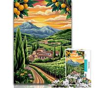 Puzzle per adolescenti 1000 pezzi Arte del paesaggio, giochi educativi Decorazione della casa Gioco educativo per compleanno, Natale 50x75cm