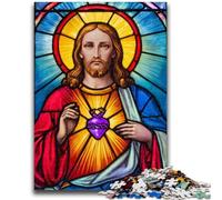 Puzzle per adolescenti 1000 pezzi Arte di Gesù Adatto per età 14 e oltre Gioco impegnativo Ottimo regalo per giocare 50x75cm