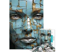 Puzzle per adolescenti 1000 pezzi Astratto Surrealista Donna Giochi Rilassanti Giocattolo Gioco Intellettuale Ottimo Regalo e Giocattolo Attività per la Famiglia (Dimensioni 50x75cm)
