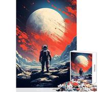 Puzzle per adolescenti 1000 pezzi Astro Naut Giocattoli antistress Regali di compleanno Gioco rompicapo Attività divertenti a casa dimensioni 50x75cm