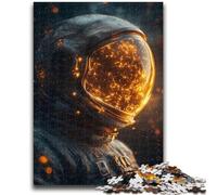 Puzzle per adolescenti 1000 pezzi Astronauta 1000 pezzi per adulti, per gioco educativo sfida giocattolo affare come regalo per tutta la famiglia (75x50cm)