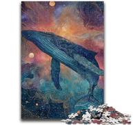 Puzzle per adolescenti 1000 pezzi Balena spirituale 1000 pezzi per adulti, gioco a quiz ideale come regalo per tutta la famiglia (26x38cm)