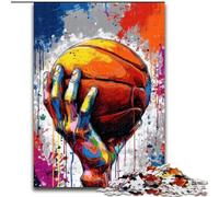 Puzzle per adolescenti 1000 pezzi Basket Sport, giocattoli da gioco Ogni pezzo è unico - Gioco divertente e stimolante per tutta la famiglia per bambini dai 14 anni dimensioni 50x75cm