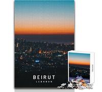 Puzzle per adolescenti 1000 pezzi Beirut Gioco di sfida unico Regali per donne Idee regalo Dimensioni 50x75cm