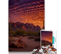 Puzzle per adolescenti 1000 pezzi Bellissimo fiume di montagna, antistress per trascorrere il tempo libero a casa, lista dei desideri con Babbo Natale (38x26cm)