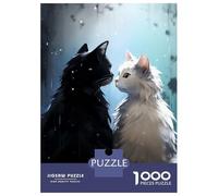 Puzzle Per Adolescenti 1000 Pezzi Black And White Love Puzzle Per Adulti Gioco Per Famiglie Vacanza A Casa Ammazzare Il Tempo Offerta Come Regalo Per Tutta La Famiglia 52x38cm/1000pcs