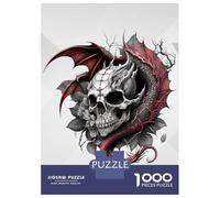 Puzzle Per Adolescenti 1000 Pezzi Bones Of The Fire Breather Puzzle Per Adolescenti Giochi Rilassanti Regali Per Donne Per Compleanno, Natale 38x26cm/1000pcs