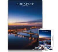 Puzzle per adolescenti 1000 pezzi Budapest Ungheria Bellissimo gioco di design per il divertimento in famiglia Giocattoli antistress Dimensioni 50x75cm