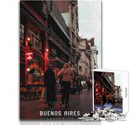 Puzzle per adolescenti 1000 pezzi Buenos Aires Giocattolo Gioco intellettuale Decorazione perfetta Idee regalo Dimensioni 38x52cm