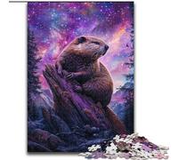 Puzzle per adolescenti 1000 pezzi Capibara, giochi educativi, decorazione per la casa, adatti per la decorazione del desktop, 50x75cm