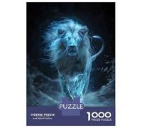 Puzzle Per Adolescenti 1000 Pezzi Celestial White Lion Puzzle Per Adulti Giocattoli Antistress Quadri Da Parete Regali Unici Per Compleanno E Natale 52x38cm/1000pcs