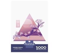 Puzzle Per Adolescenti 1000 Pezzi Cherry Blossom Vaporwave Puzzle Per Adulti Gioco Per Famiglie Assemblaggio Di Modelli Divertimento A Casa Attività, 38x26cm/1000pcs