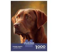 Puzzle Per Adolescenti 1000 Pezzi Chesapeake Bay Retriever Puzzle Per Adulti Gioco Rompicapo Decorazione Per La Casa Aiuta Ad Allenare Il Cervello 38x26cm/1000pcs