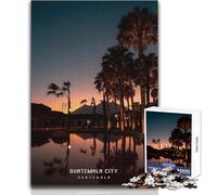 Puzzle per adolescenti 1000 pezzi Città del Guatemala Rompicapo Giochi per famiglie Decorazione per la casa Regali di compleanno Dimensioni 50x75cm