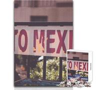 Puzzle per adolescenti 1000 pezzi Città del Messico Divertimento in famiglia e serata di giochi Apprendimento Regalo educativo Compleanno Dimensioni 50x75cm