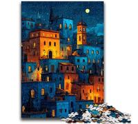 Puzzle per adolescenti 1000 pezzi Città messicana, antistress, sfida difficile, regali di Babbo Natale segreto per età 14 anni in su 50X75CM