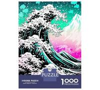 Puzzle Per Adolescenti 1000 Pezzi Classic Wave Reborn Puzzle Per Adulti Giochi Rilassanti Un'opera D'arte Regali Di Natale E Compleanno 70x50cm/1000pcs