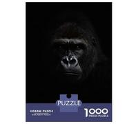 Puzzle Per Adolescenti 1000 Pezzi Close-up Portrait of A Gorilla Puzzle Per Adulti Gioco Rompicapo Assemblaggio Di Modelli Per Compleanno, Natale 38x26cm/1000pcs