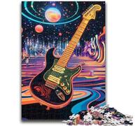 Puzzle per adolescenti 1000 pezzi Concerto rock psichedelico, allena il tuo cervello e le tue mani, regali di compleanno unici per età 14+ 50X75CM