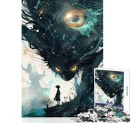 Puzzle per adolescenti 1000 pezzi "Confrontare il mostro" giocattoli per la decorazione della casa regali di compleanno gioco educativo per migliorare l'amore tra coppie (dimensioni 38x52cm)