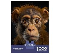 Puzzle Per Adolescenti 1000 Pezzi Cool Monkey Portrait Puzzle Per Adulti Giochi Rilassanti Regalo Di Compleanno Divertimento A Casa Attività, 38x26cm/1000pcs