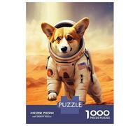 Puzzle Per Adolescenti 1000 Pezzi Corgi Mars Puzzle Per Adulti Giochi Rilassanti Regalo Di Compleanno Divertimento A Casa Attività, 52x38cm/1000pcs