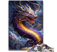 Puzzle per adolescenti 1000 pezzi Cosmic Fantasy Dragon per bambini dai 14 anni in su Gioca con i giocattoli perché è l'ideale come regalo per tutta la famiglia 50x75cm