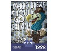 Puzzle Per Adolescenti 1000 Pezzi Craft Beer Dodo Bird Puzzle Per Adolescenti Giocattoli Antistress Vacanza A Casa Ammazza Il Tempo Aiuta Ad Allenare Il Cervello 52x38cm/1000pcs