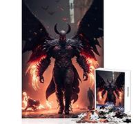 Puzzle per adolescenti 1000 pezzi Creatura malvagia Giocattolo Decorazione da parete Ottimo regalo per giochi Giochi rilassanti Collezione di artisti Belle arti Dimensioni 50x75cm