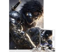 Puzzle per adolescenti 1000 pezzi Cyberpunk Ninja Warrior Giocattoli fai da te Ottimo regalo Gioco educativo Decompressione intellettuale Dimensioni 38x52cm