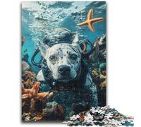 Puzzle per adolescenti 1000 pezzi Dalmata Tuffatore per bambini dai 14 anni in su Sfida educativa Attività divertenti a casa, regali di compleanno, regali di viaggio 50x75cm