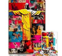 Puzzle per adolescenti 1000 pezzi di arte cristiana per adolescenti interessante riduzione dello stress interazione genitore-figlio 75x50cm
