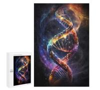 Puzzle per adolescenti 1000 pezzi di DNA umano in The Space V3 puzzle per adulti divertenti giochi analisi e logica interazione genitore-figlio 1000 pezzi