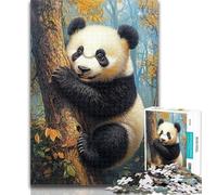 Puzzle per adolescenti 1000 pezzi di panda della foresta, giocattoli educativi per l'apprendimento, giochi per famiglie, regali per amici e parenti, 50x75cm