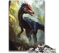 Puzzle per adolescenti 1000 pezzi Dinosaur Family Game Antistress Difficile Sfida Regali di Babbo Natale Segreto 50x75cm