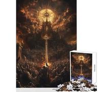 Puzzle per adolescenti 1000 pezzi Divine Victory Decorazione per la casa Giocattoli Regalo di compleanno per gioco educativo Attività divertenti a casa Dimensioni 38x26cm