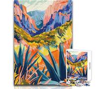 Puzzle per adolescenti 1000 pezzi Dolomiti Italia Arte minimalista Bellissimo design Gioco per divertimento in famiglia Giocattoli antistress Dimensioni 38x26cm