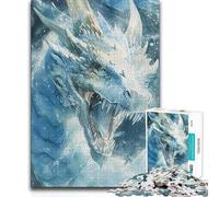 Puzzle per adolescenti 1000 pezzi Drago Biancaneve Bellissimo design Gioco Decorazione perfetta Idee regalo (38x26cm)